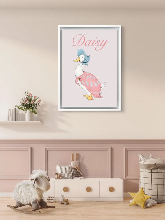 Personalised Peter Rabbit & Jemima Puddle-Duck Prints