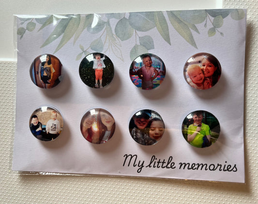 Personalised Photo Glass Magnets
