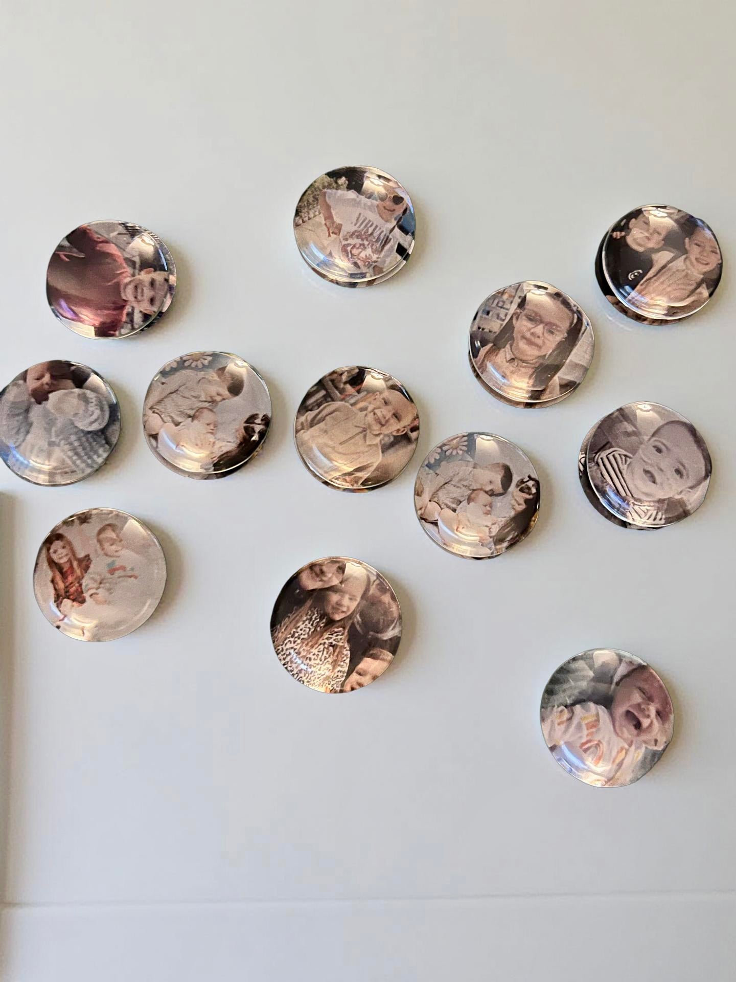 Personalised Photo Glass Magnets